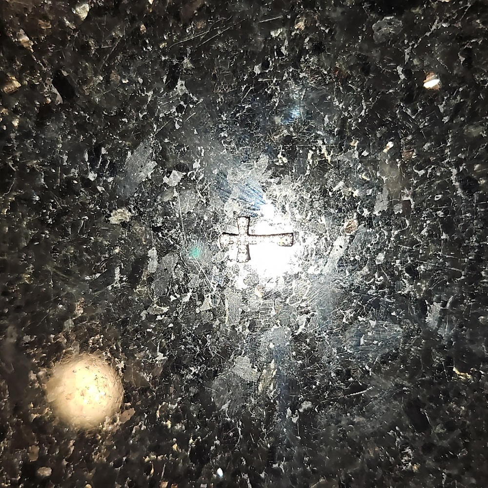 White Gold Cross Pendant